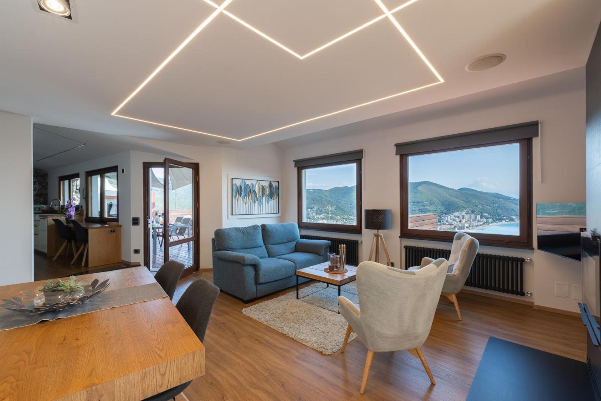 Spettacolare Vista Isola Terrazza E Idromassaggio Villa Noli Exterior photo